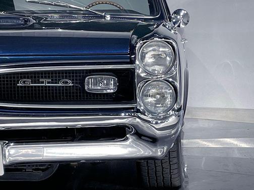 Blue 1966 Pontiac GTO