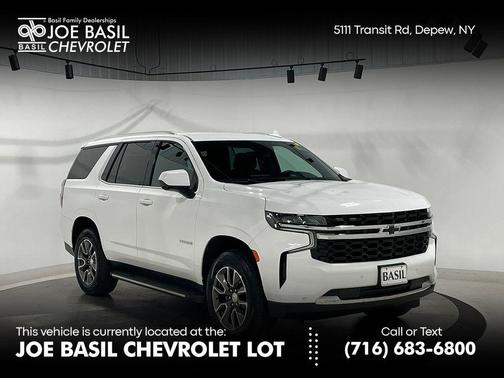 Summit White 2023 Chevrolet Tahoe LS