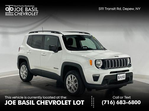 Alpine White Clearcoat 2019 Jeep Renegade Sport