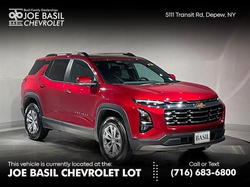 Radiant Red 2025 Chevrolet Equinox LT