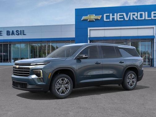 Lakeshore Blue Metallic 2026 Chevrolet Traverse LT