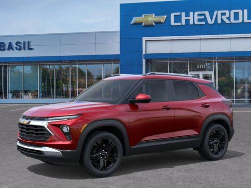 Red 2026 Chevrolet Trailblazer LT