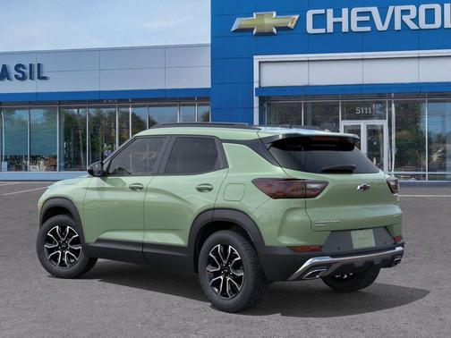 Green 2026 Chevrolet Trailblazer ACTIV