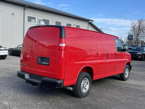 Red 2026 Chevrolet Express 2500 Work Van
