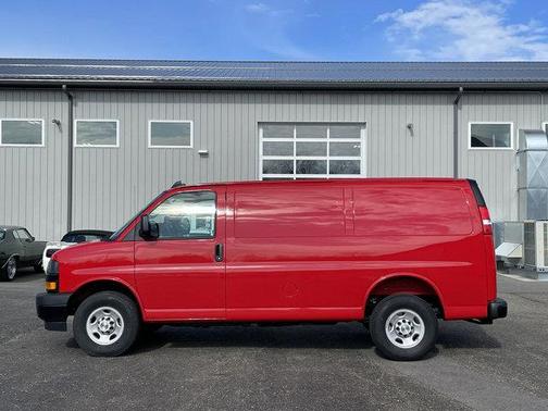 Red 2026 Chevrolet Express 2500 Work Van