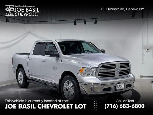 Bright Silver Clearcoat Metallic 2017 RAM 1500 Big Horn