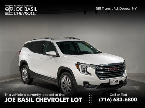 Summit White 2022 GMC Terrain SLT