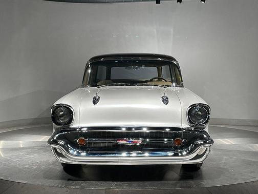 White 1957 Chevrolet Bel Air