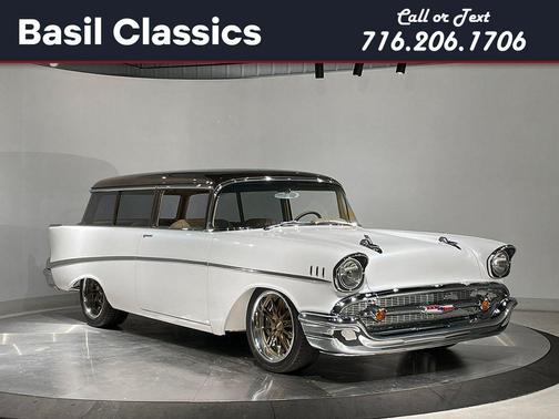 White 1957 Chevrolet Bel Air