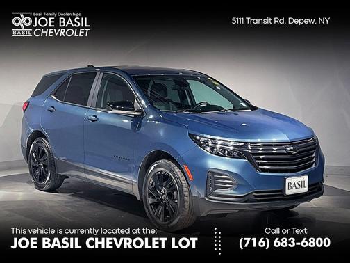 Lakeshore Blue Metallic 2024 Chevrolet Equinox LS