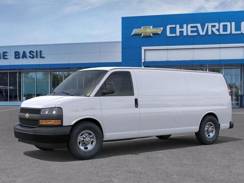 Summit White 2026 Chevrolet Express 3500 Work Van