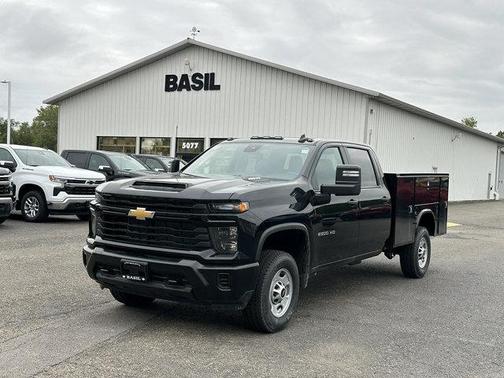 Black 2026 Chevrolet Silverado 2500 WT