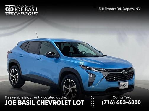 Marina Blue 2025 Chevrolet Trax 1RS
