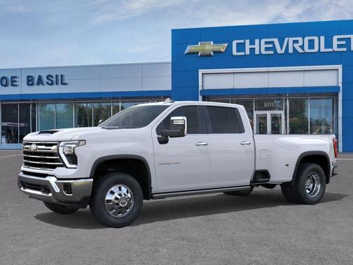 Summit White 2026 Chevrolet Silverado 3500 LTZ