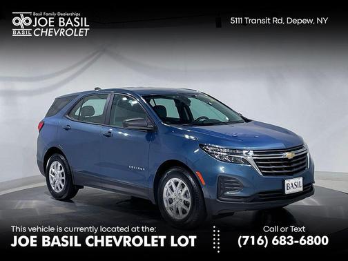 Lakeshore Blue Metallic 2024 Chevrolet Equinox LS