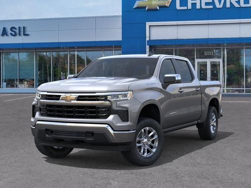 Sterling Gray Metallic 2026 Chevrolet Silverado 1500 LT