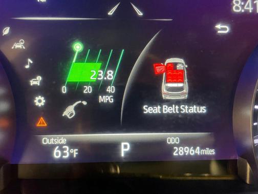 Midnight Black Metallic 2023 Toyota Highlander XLE