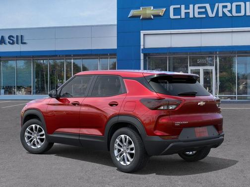Red 2026 Chevrolet Trailblazer LS