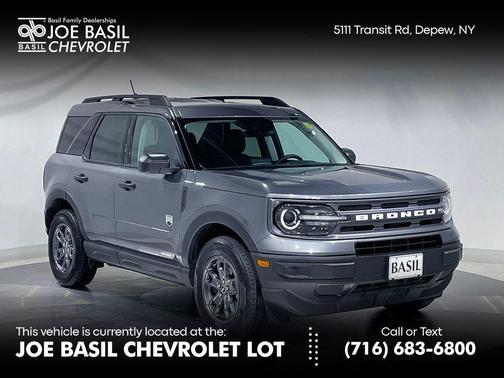 Gray Metallic 2023 Ford Bronco Sport Big Bend
