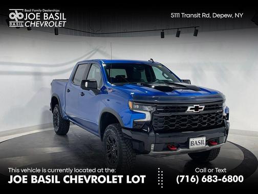 Glacier Blue Metallic 2022 Chevrolet Silverado 1500 ZR2