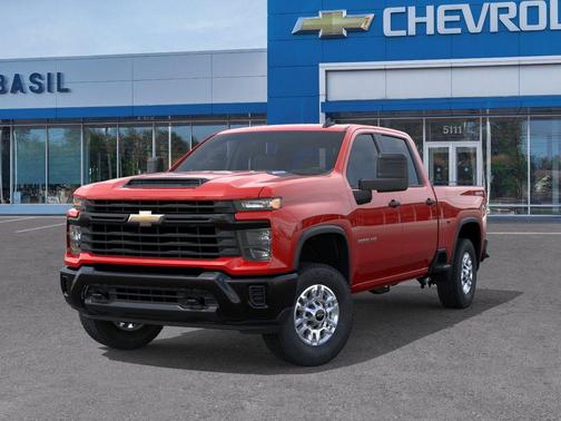 Red 2026 Chevrolet Silverado 2500 WT