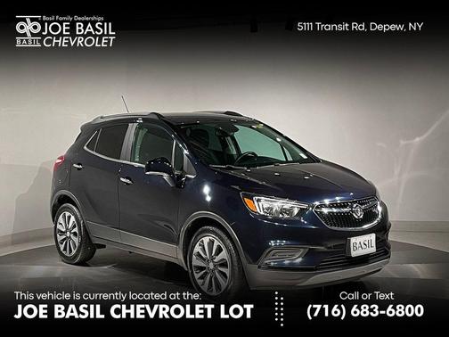 Dark Moon Blue Metallic 2021 Buick Encore Preferred