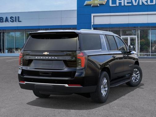 Black 2026 Chevrolet Suburban LS