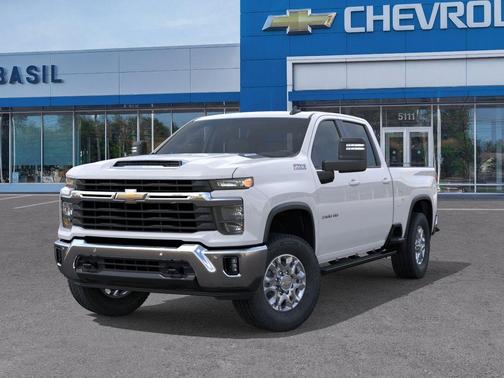Summit White 2026 Chevrolet Silverado 3500 LT