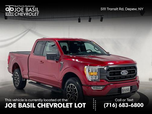 Red Metallic 2021 Ford F-150 XLT