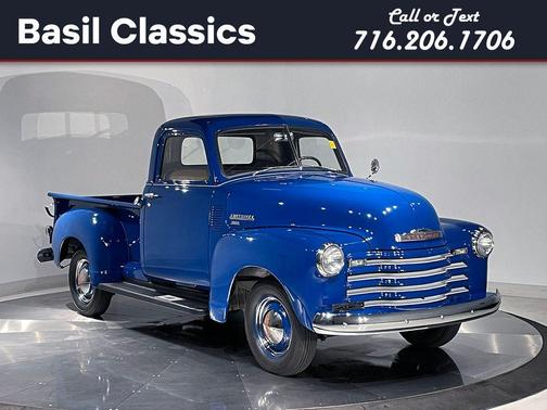 Blue 1950 Chevrolet 3100