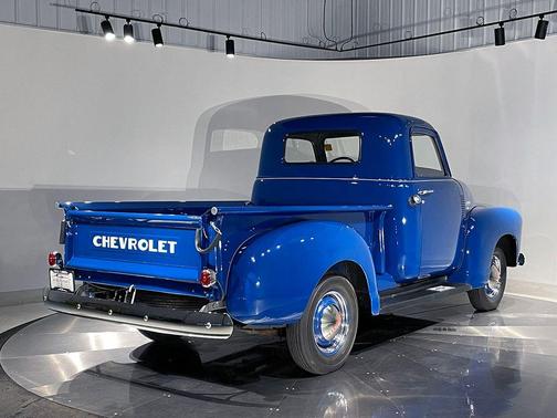 Blue 1950 Chevrolet 3100