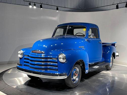 Blue 1950 Chevrolet 3100