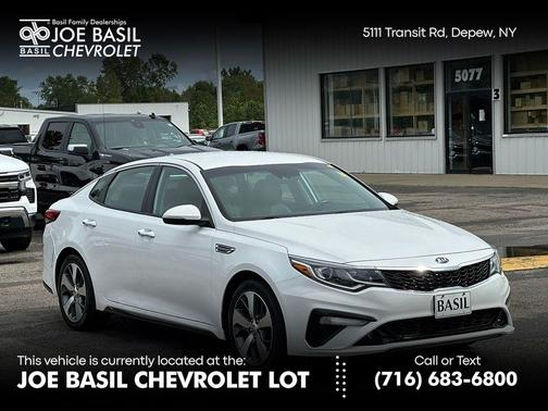Snow White Pearl 2019 Kia Optima S