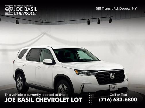 White 2025 Honda Pilot EX-L
