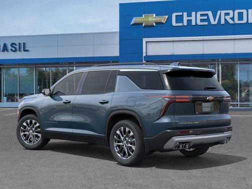 Lakeshore Blue Metallic 2026 Chevrolet Traverse LT