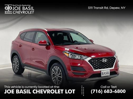 Red Crimson 2021 Hyundai TUCSON SEL