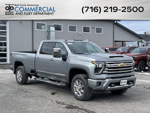 Sterling Gray Metallic 2026 Chevrolet Silverado 3500 High Country