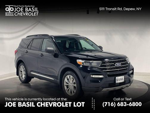 Black Metallic 2021 Ford Explorer XLT