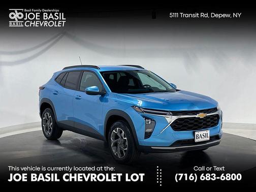 Marina Blue 2025 Chevrolet Trax LT