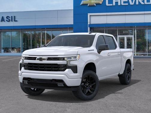 Summit White 2026 Chevrolet Silverado 1500 RST