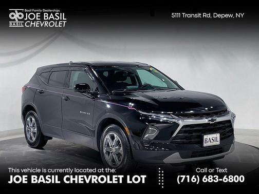 Black 2025 Chevrolet Blazer LT