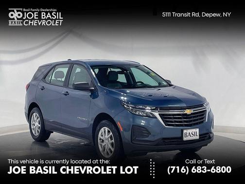 Lakeshore Blue Metallic 2024 Chevrolet Equinox LS