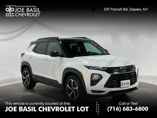 Summit White 2023 Chevrolet Trailblazer RS