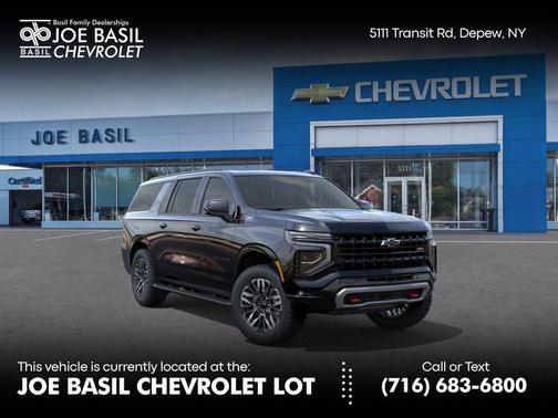 Black 2026 Chevrolet Suburban Z71