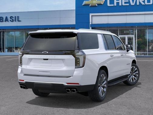 Polar White 2026 Chevrolet Suburban High Country