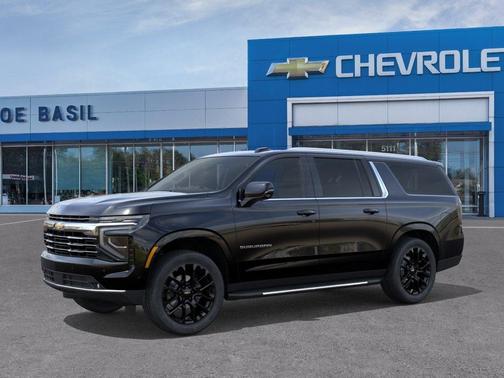 Black 2026 Chevrolet Suburban LT
