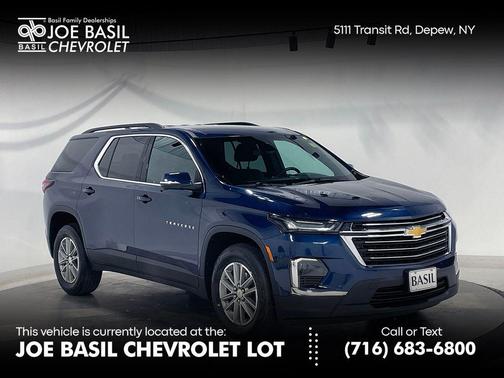 Northsky Blue Metallic 2023 Chevrolet Traverse LT Cloth