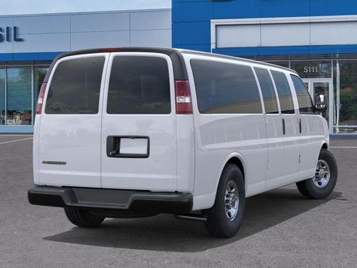 Summit White 2026 Chevrolet Express 3500 LS