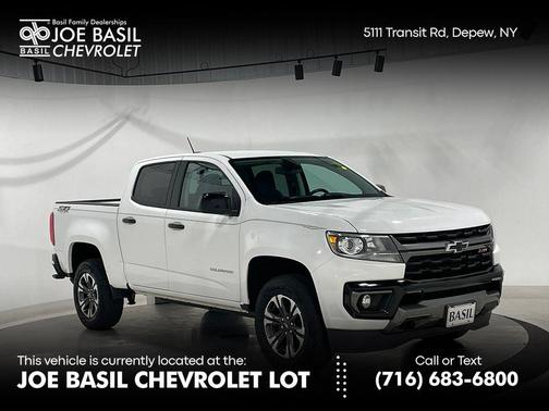 Summit White 2022 Chevrolet Colorado Z71