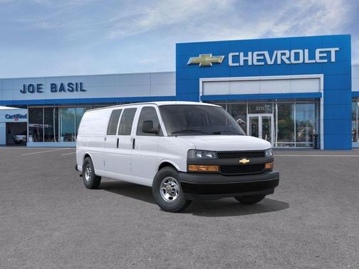 Summit White 2026 Chevrolet Express 3500 Work Van
